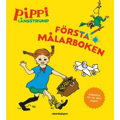 Pippi Långstrump Första målarboken