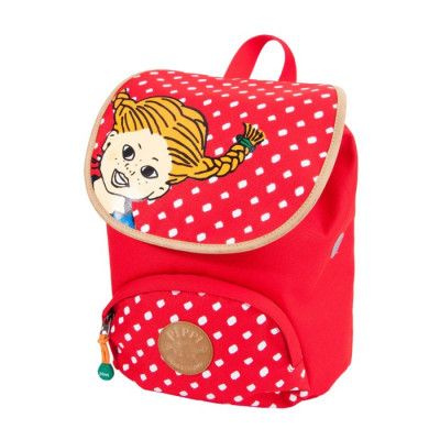 Pippi Långstrump Flap backpack Röd