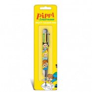 Pippi Långstrump flerfärgad penna