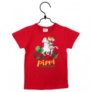 Pippi Långstrump Galoppera T-shirt Röd
