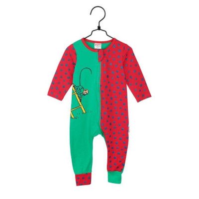 Pippi Långstrump Pyjamas Herr Nilsson (Röd/Grön)