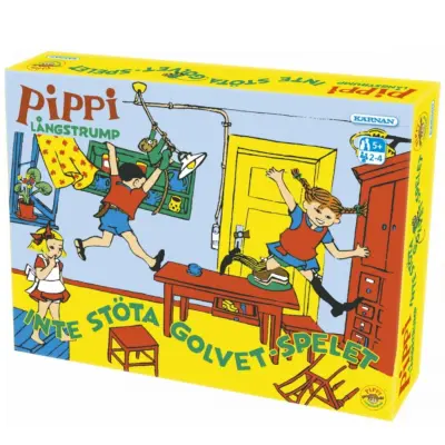 Pippi Långstrump Inte Stöta Golvet