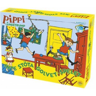 Pippi Långstrump Inte-stöta-golvet-spelet