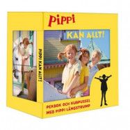 Pippi Långstrump kan allt - pekbok och kubpussel