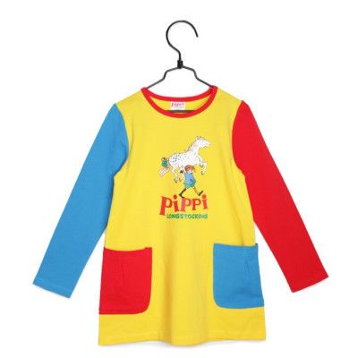 Pippi Långstrump - Klänning med Fickor