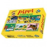 Pippi Långstrump Kubpussel med 6 olika motiv