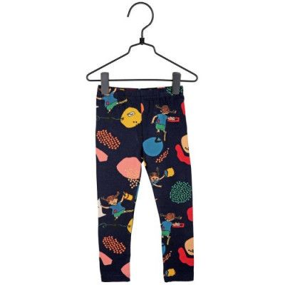 Pippi Långstrump Livlig Leggings (Blå)