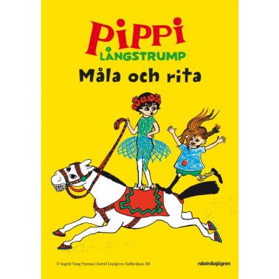 Pippi Långstrump Måla och rita
