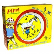 Pippi Långstrump Melaminset 4-delar