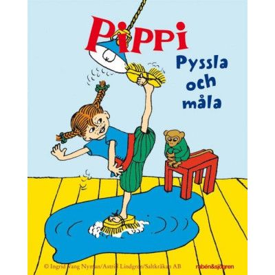 Pippi Långstrump Minipyssel pyssla och måla
