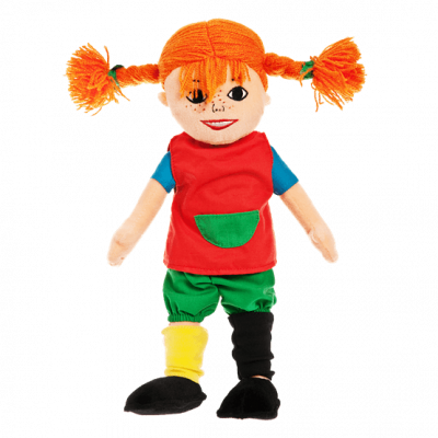 Pippi Långstrump, Mjuk Pippi docka 30 cm