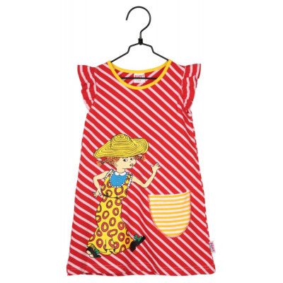 Pippi Långstrump På Väg Tunika (Röd)