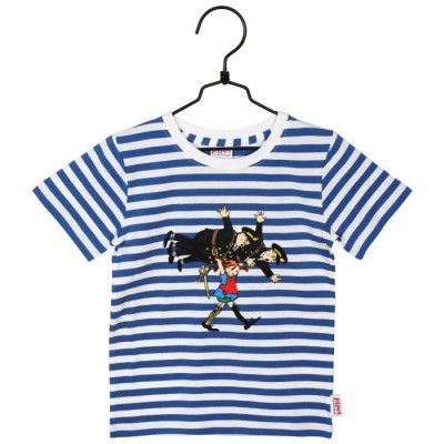 Pippi Långstrump Poliserna T-shirt (Blå) (Pippi Of Today)