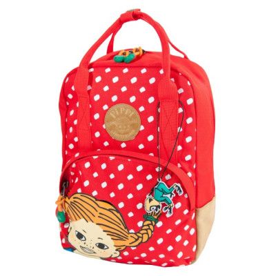 Pippi Långstrump Retro Backpack (Röd)