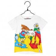 Pippi Långstrump Städdag T-shirt (Vit)