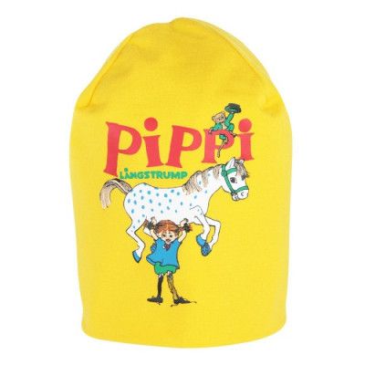 Pippi Långstrump Starkast Mössa (Gul)