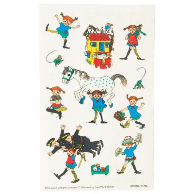 Pippi Långstrump Tatueringar