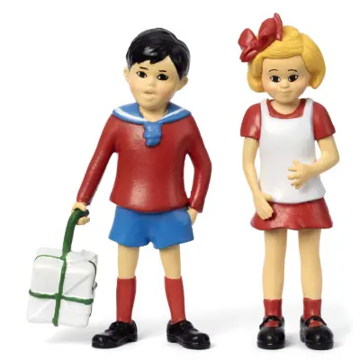Pippi Långstrump - Tommy&Annika Figurset - Pippi -  Leksaksaffären