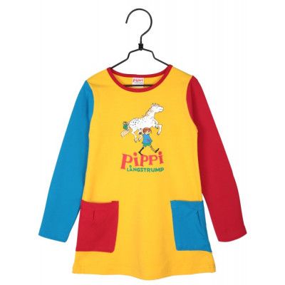Pippi Långstrump Tunika med Fickor