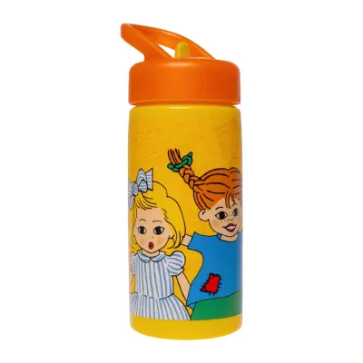 Pippi Långstrump Vattenflaska - Pippi -  Leksaksaffären