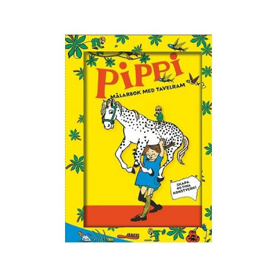 Egmont Kärnan Pippi Långstrump, Målarbok med tavelram