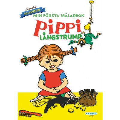 Pippi Min Första Målarbok - Pippi -  Leksaksaffären