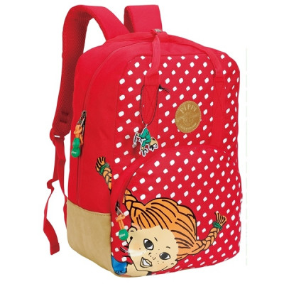Libro Fashion Pippi Långstrump, Ryggsäck Retro röd large