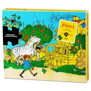 Pippi Träpussel 20 bitar - Pippi -  Leksaksaffären