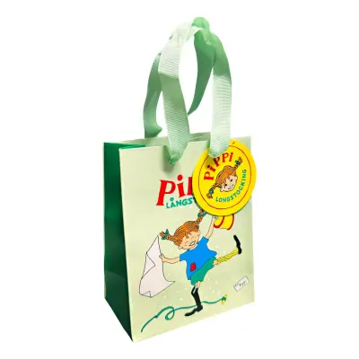 Presentpåse Pippi Långstrump Liten - Grön