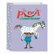 Presentpåse Pippi Långstrump Mellan - Lila