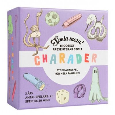 Spela mera: Charader