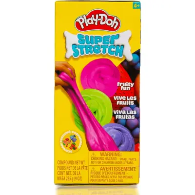 Play-Doh 3 Super Stretch Fruity fun - Play-Doh -  Leksaksaffären