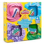 Play-Doh 4-pack Variety Textures - Play-Doh -  Leksaksaffären