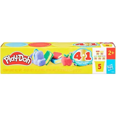 Play-Doh 5-pack lera - Play-Doh -  Leksaksaffären