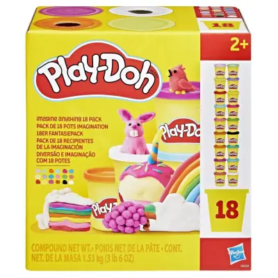 Play-Doh Imagine Anything 18-pack - Play-Doh -  Leksaksaffären