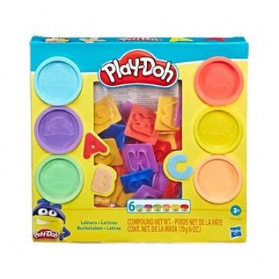 Play-Doh Lera och former Bokstäver