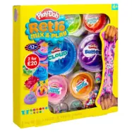 Play-Doh Retro Mix&Play 6-pack - Play-Doh -  Leksaksaffären