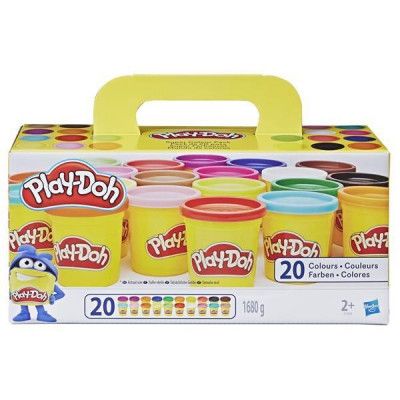 Play-Doh Super Color Pack 20-pack - Play-Doh -  Leksaksaffären