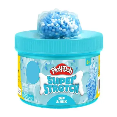 Play-Doh Super Stretch Dip&Mix Blue - Play-Doh -  Leksaksaffären