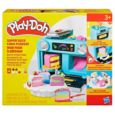 Play-Doh Super Super Slice Cake Lekset - Play-Doh -  Leksaksaffären