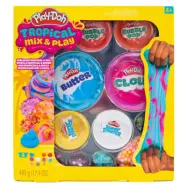 Play-Doh Tropical Mix&Play 6-pack - Play-Doh -  Leksaksaffären