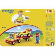 Playmobil, 1.2.3 - Bärgningsbil med racerbil