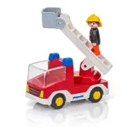 Playmobil 1.2.3 6967, Brandbil med stege