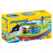 Playmobil 1.2.3 - Fiskare med båt