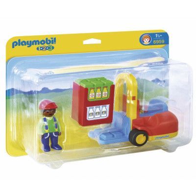 Playmobil, 1.2.3 - Gaffeltruck