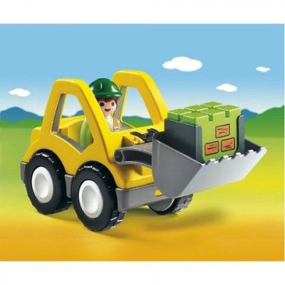 Playmobil 1.2.3 6775 Hjullastare