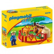 Playmobil 1.2.3 - Inhägnad med lejon 9378
