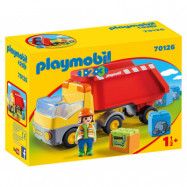 Playmobil 1.2.3 Lastbil med tippflak 70126