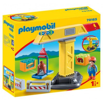Playmobil 1.2.3 Lyftkran