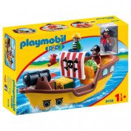 Playmobil 1.2.3 Piratskepp 9118